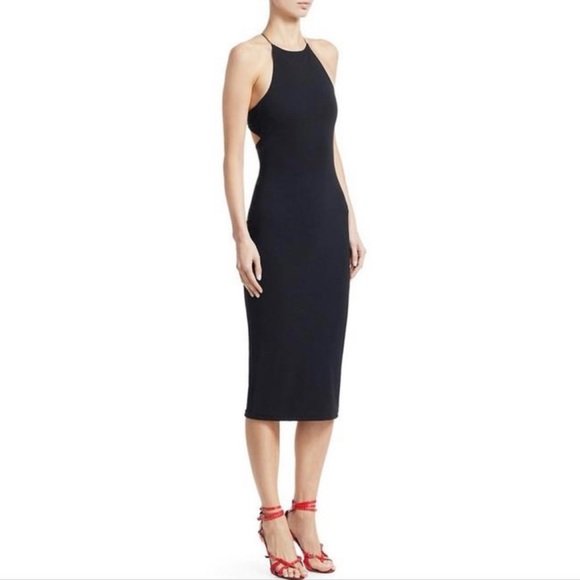 T by Alexander Wang. Black Jersey Swim Crisscross Short Casual Dress - Size M - Picture 4 of 10